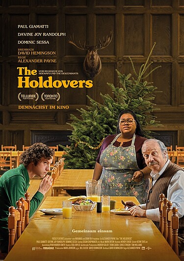 The Holdovers, Universal Pictures Germany 2024 Filmplakat The Holdovers