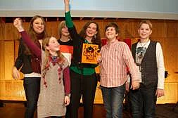 Gruppenfoto Sieger mit Kinderjury