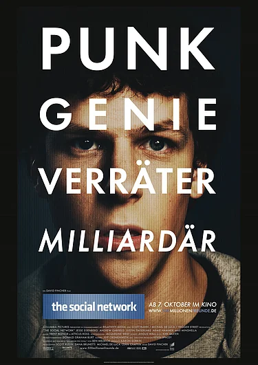 Filmplakat zu "The Social Network"