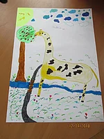 Bildergeschichte "Mein Freund die Giraffe"