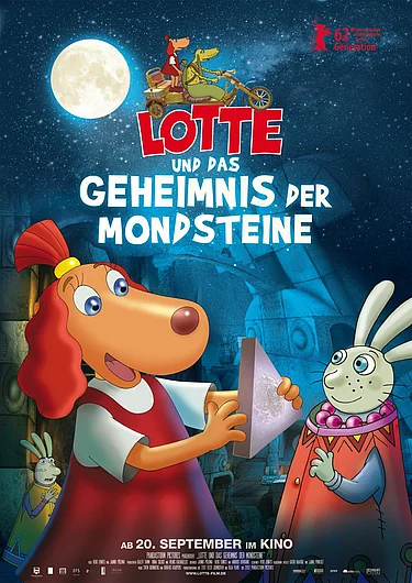 Filmplakat zu Lotte und das Geheimnis der Mondsteine