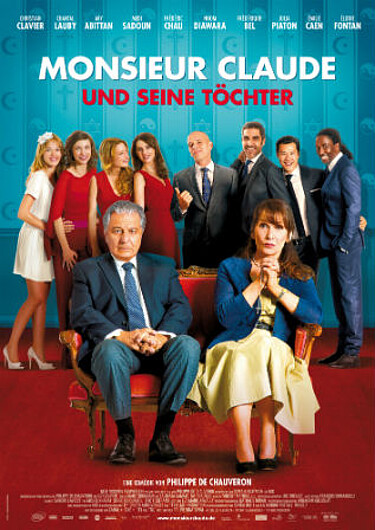 Monsieur Claude und seine Töchter, Neue Visionen Filmplakat zu "Monsieur Claude und seine Töchter"