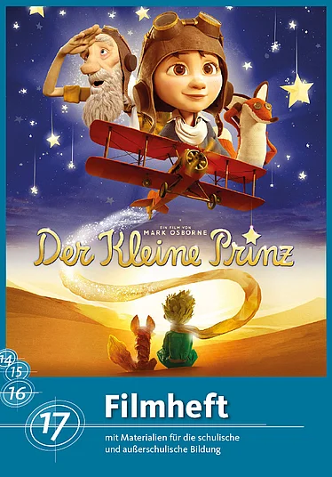Ansicht der Titelseite des Filmheftes DER KLEINE PRINZ, Warner Bros. und VISION KINO 2015