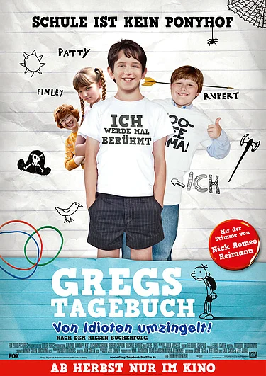 Filmplakat Gregs Tagebuch - Von Idioten umzingelt