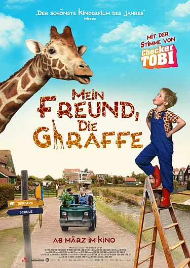 Filmplakat Mein Freund die Giraffe