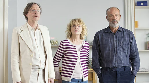 Anne, Johannes und Eddi gucken ungläubig. 