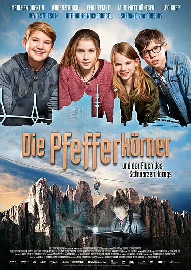 filmplakat Die Pfefferkörner und der Fluch des schwarzen Königs