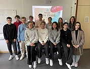 Sch&uuml;lerinnen und Sch&uuml;ler der Klasse 9c des Gymnasium Rahlstedt