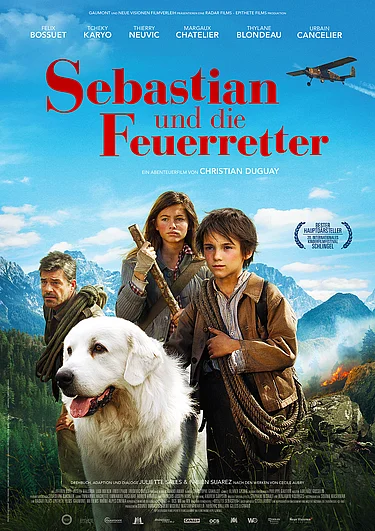 Filmplakat zu "Sebasitan und die Feuerretter"