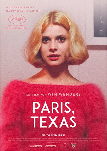 Filmplakat Paris, Texas