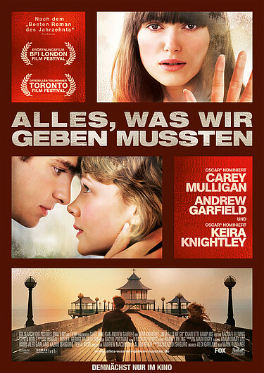 Alles was wir geben mussten, 20th Century Fox 2011 Filmplakat zu "Alles was wir geben mussten"