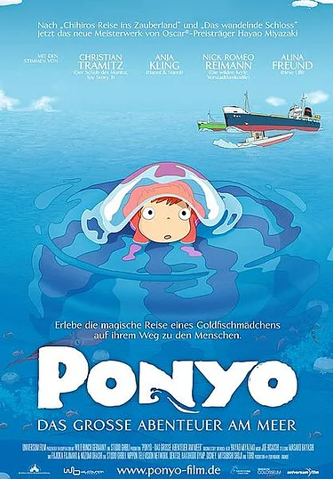 Filmplakat Ponyo - Das große Abenteuer am Meer