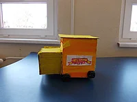 Modell eines Tourwagens zum Film Los Bando