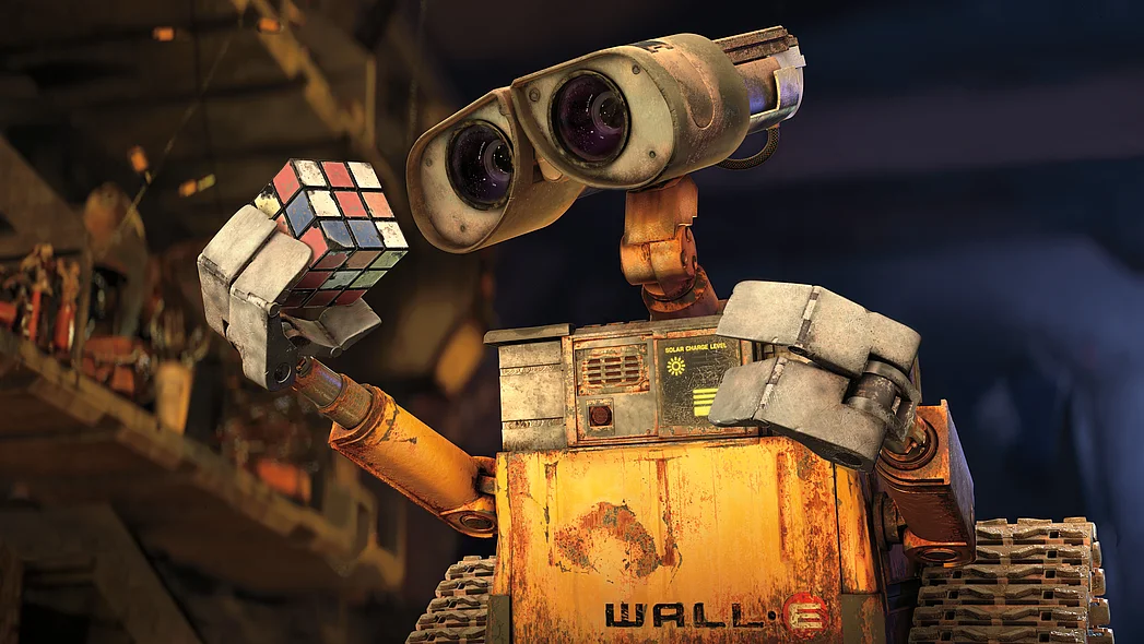 Link zu den Materialien vom Wissenschaftsjahr zu dem Film WALL&bull;E &ndash; DER LETZTE R&Auml;UMT DIE ERDE AUF