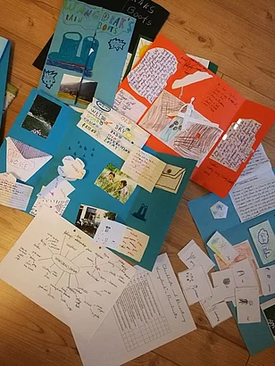 Gestaltung von Lapbooks in englischer Sprache