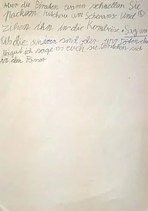 Kurzgeschichte "Der Birnenmann"