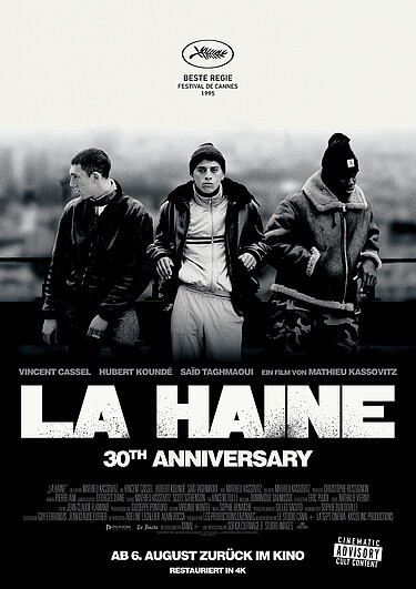 La Haine, Plaion Pictures 2025 La Haine - Hass, für die Wiederaufführung: Plaion Pictures