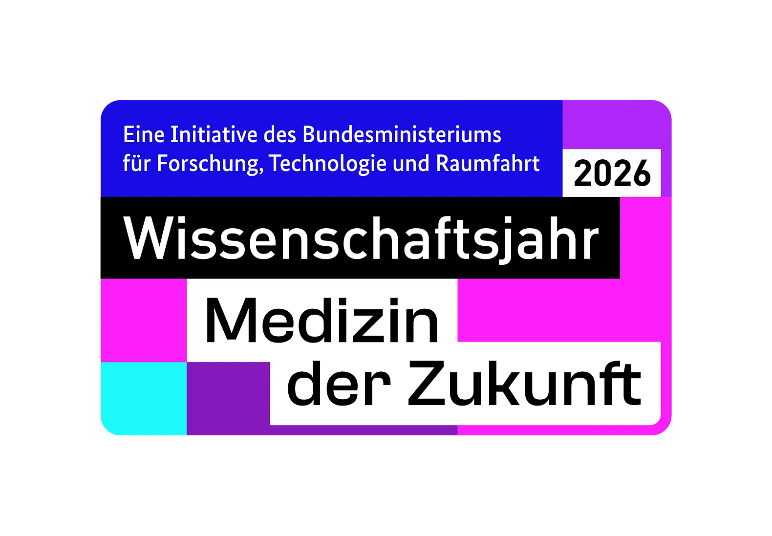 Logo zum Wissenschaftsjahr - Medizin der Zukunft