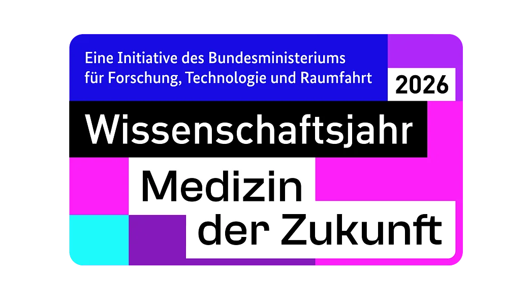 Logo zum Wissenschaftsjahr - Medizin der Zukunft