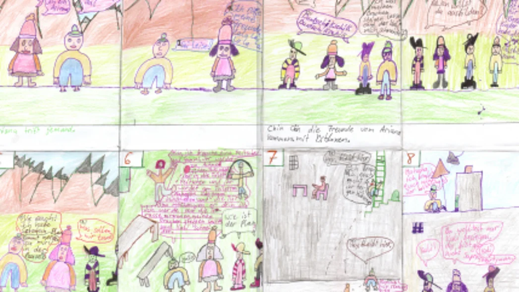 Charles-Dickens-Grundschule, Comics zu GATTU
