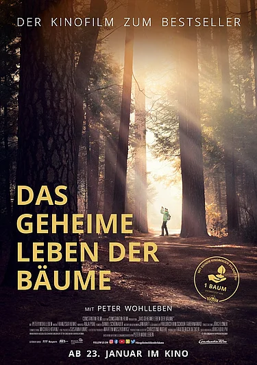 Filmplakat Das geheime Leben der Bäume
