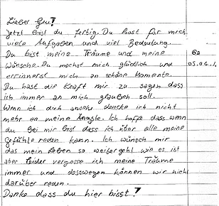 Brief an einen Superhelden