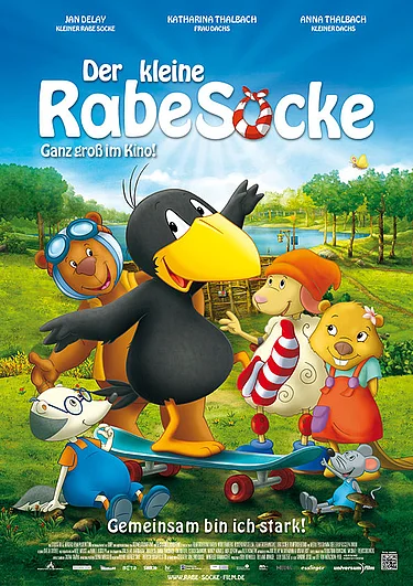 Filmplakat Der kleine Rabe Socke