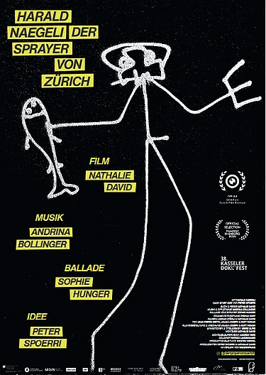 Filmplakat Harald Naegeli - Der Sprayer von Zürich