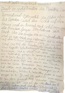 Kurzgeschichte "Der Birnenmann"