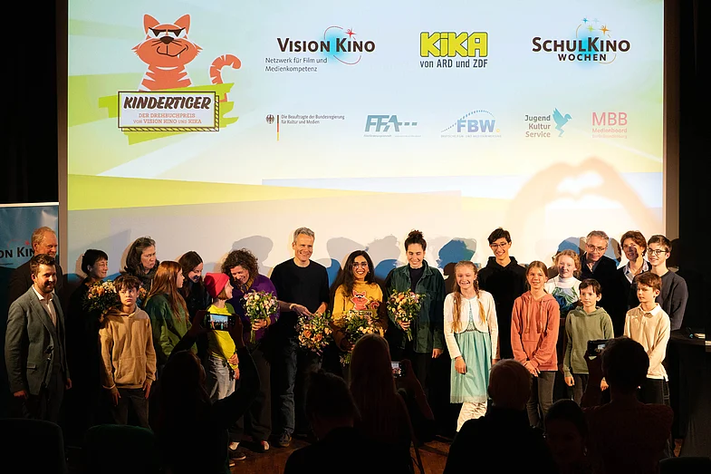 Kindertiger Preisverleihung