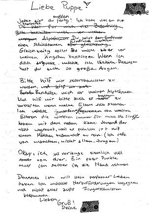 Brief an einen Superhelden