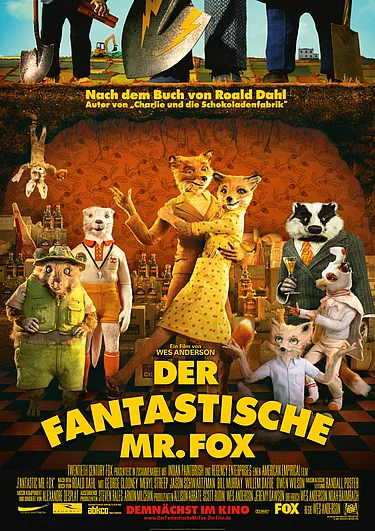 Filmplakat zu "Der fantastische Mr. Fox"