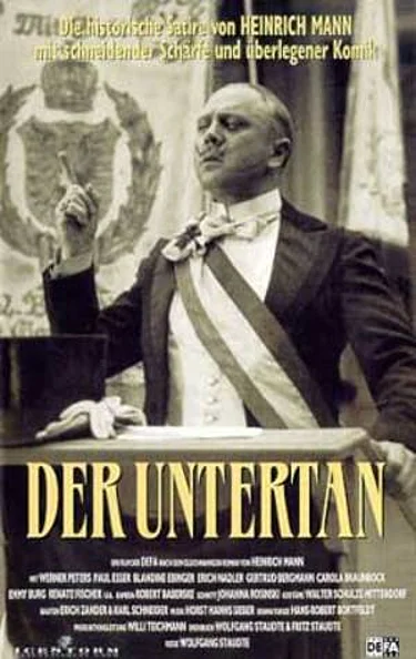 Plakat zu Der Untertan