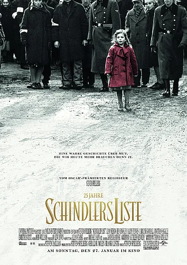 Filmplakat Schindlers Liste