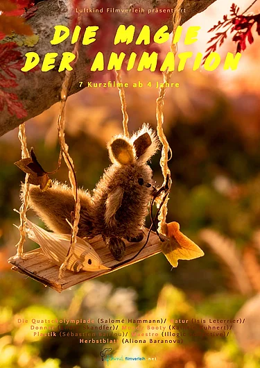 Filmplakat Kurzfilmprogramm Magie der Animation