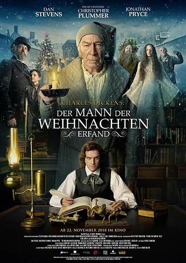 Filmplakat Charles Dickens: Der Mann der Weihnachten erfand