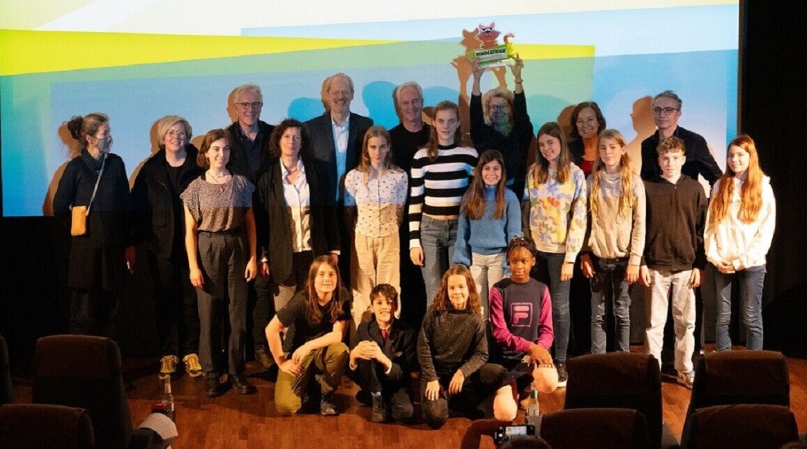 Gewinner Kindertiger Katrin Milhahn und André Hörmann mit Jurys