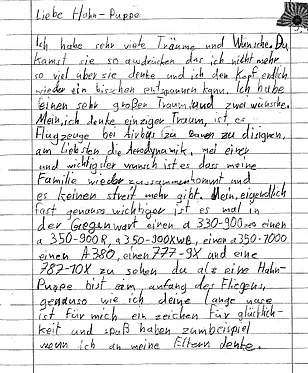Brief an einen Superhelden