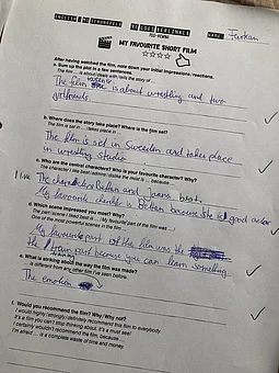 Arbeitsblatt zum Film "A Field Guide to Being a 12-Year-Old Girl"