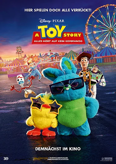 Filmplakat Toy Story 4 - Alles hört auf kein Kommando