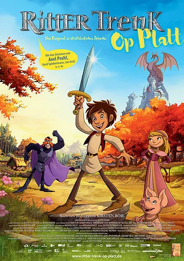 Filmplakat Ritter Trenk op Platt