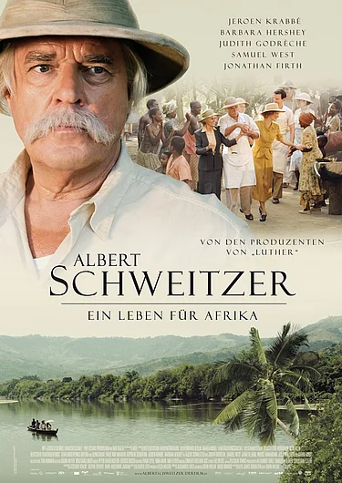 Filmplakat zu  "Albert Schweitzer - Ein Leben für Afrika"