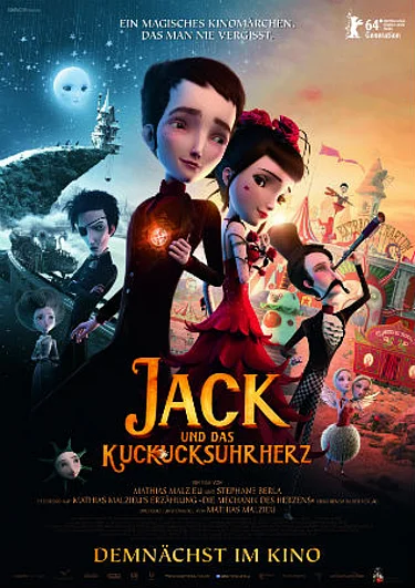 Filmplakat zu "Jack und das Kuckucksuhrenherz"