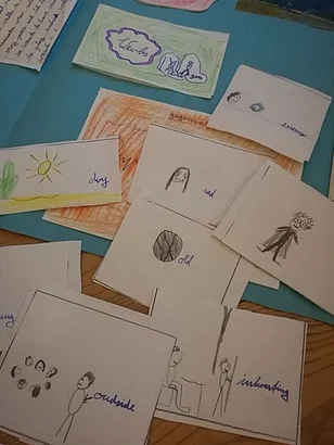 Gestaltung von Lapbooks in englischer Sprache