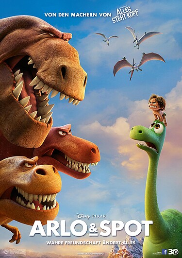 Arlo & Spot, Walt Disney Studios Production Germany 2015 Filmplakat zu "Arlo und Spot"