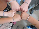 Fertiggekn&uuml;pfte Freundschaftsb&auml;nder