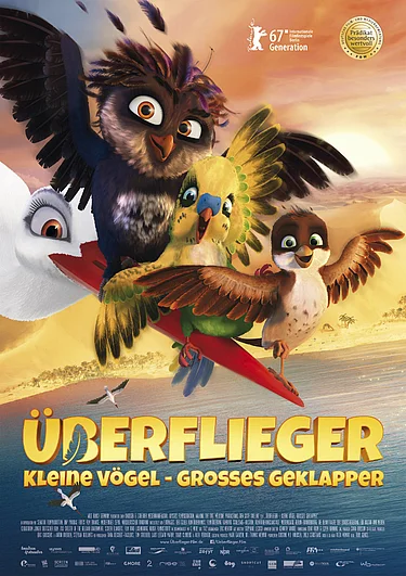 Filmplakat Überflieger - Kleine Vögel, Großes Geklapper