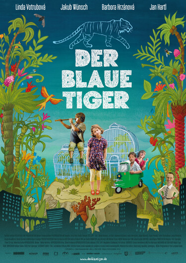 Filmplakat zu "Der blaue Tiger"
