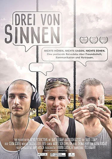 Filmplakat Drei von Sinnen