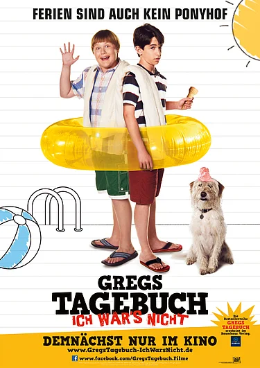 Filmplakat Gregs Tagebuch - Ich war's nicht
